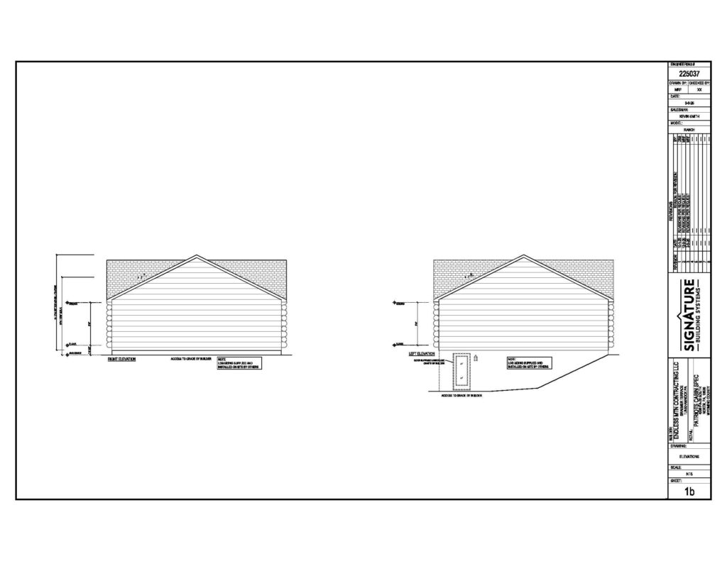 New Lodge Plans at Patriots Cove Exterior
