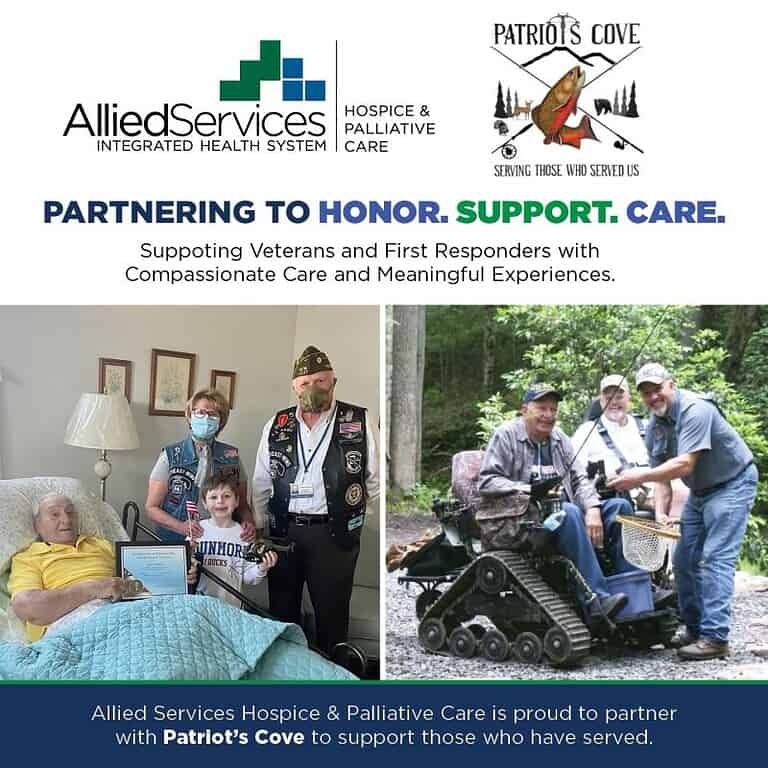 Allied Services, Patriots Cove partner to support veterans and first responders